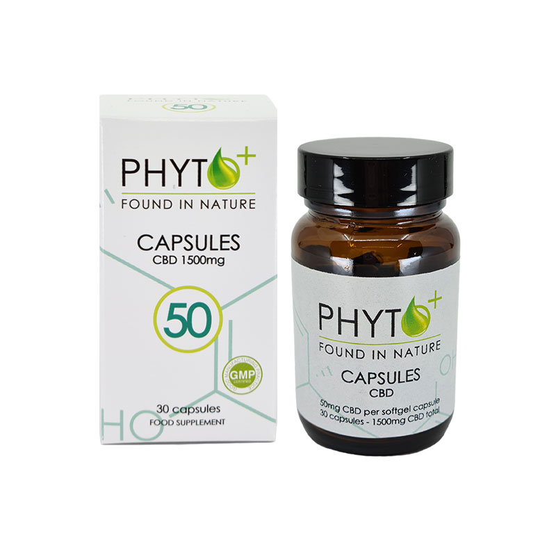 CBD Hemp Oil Capsules 50 | 1500mg total CBD Hemp Oil Capsules 50 | 1500mg total