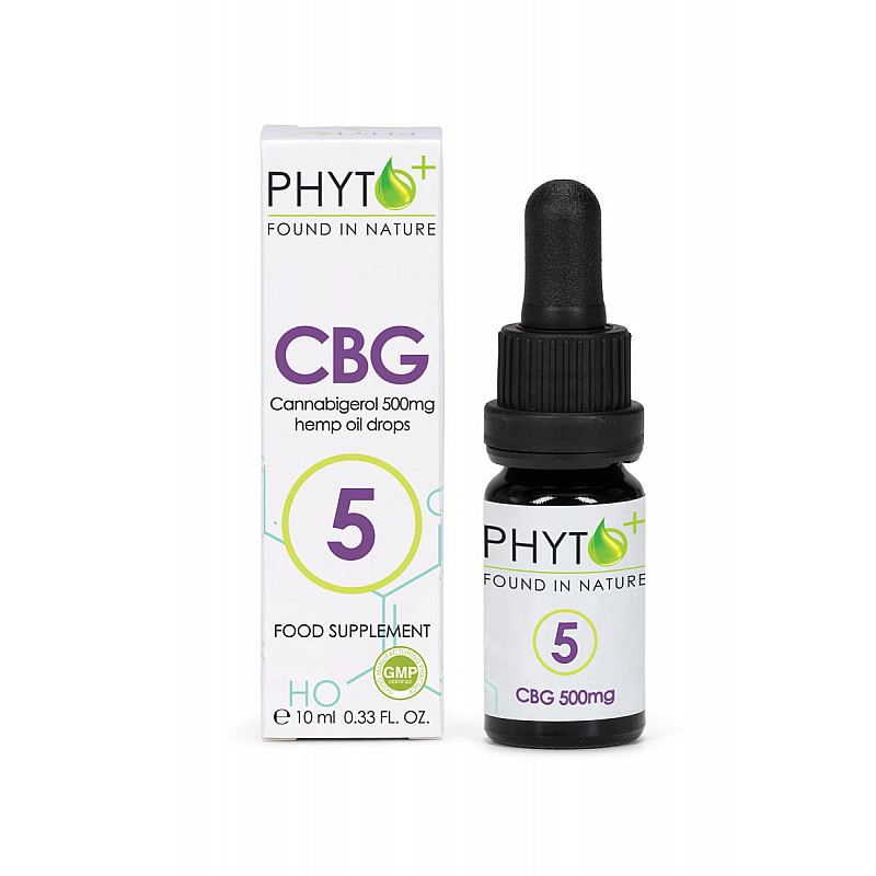 CBG Hemp Oil Drops 5% | 500mg CBG Hemp Oil Drops 5% | 500mg