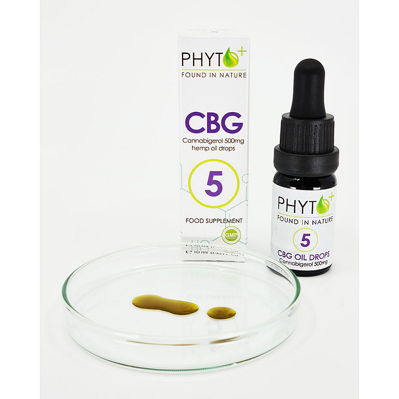 CBG Hemp Oil Drops 5% | 500mg CBG Hemp Oil Drops 5% | 500mg